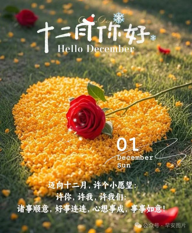 12月第一天！适合发朋友圈祝福语文案暖心至极！(图5)